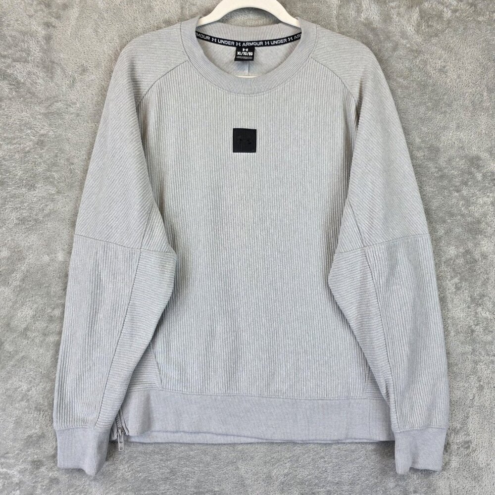 Under Armour Light Gray Crewneck Sweater